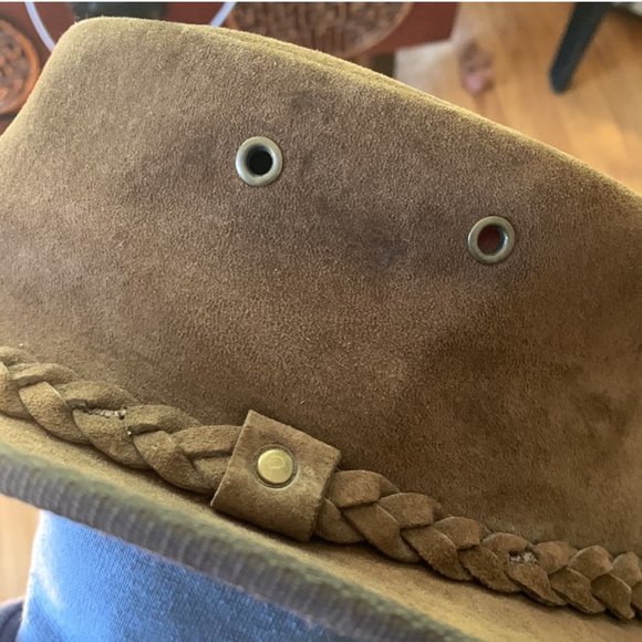 Barmah Suede Hat - Small - Picture 3 of 6